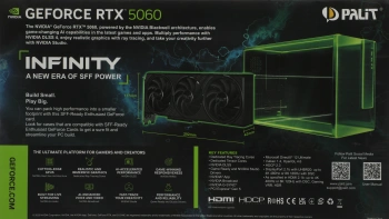 Видеокарта Palit PCI-E 5.0  PA-RTX5060 INFINITY 3 OC