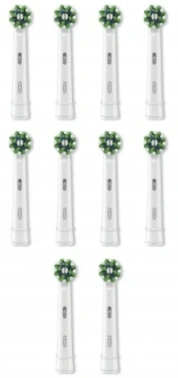 Насадка для зубных щеток Oral-B Pro Cross Action (упак.:10шт) белый Pro Cross Action и Pro 3D White