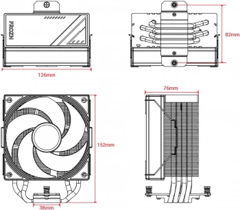 Устройство охлаждения(кулер) ID-Cooling FROZN A410 SE