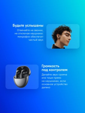 Гарнитура вкладыши Huawei FreeBuds 6 Harper-T00