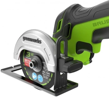 Углошлифовальная машина Greenworks GD24UCS