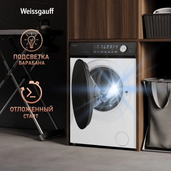 Стиральная машина Weissgauff WM 45126 Steam Direct Drive