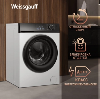 Стиральная машина Weissgauff WM 45127 Inverter Steam Color Touch