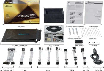 Блок питания Seasonic ATX 850W Focus GX-850 Gen.5 WHITE