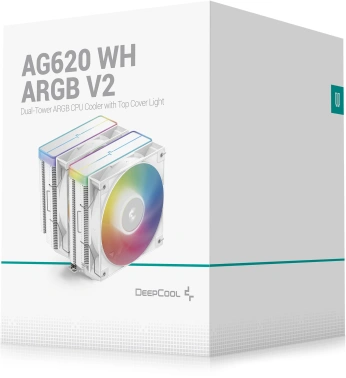 Устройство охлаждения(кулер) Deepcool AG620 Wh V2