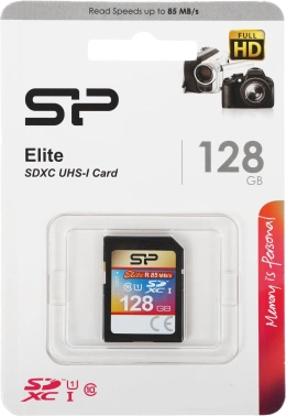 Флеш карта SDXC 128GB Silicon Power  SP128GBSDXAU1V10