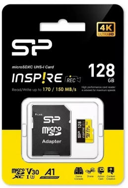Флеш карта microSDXC 128GB Silicon Power  SP128GBSTXLV3V1NSP