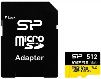 Флеш карта microSDXC 512GB Silicon Power  SP512GBSTXLA2V1NSP