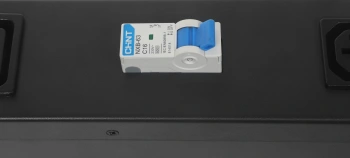 Блок распределения питания Lanmaster TWT-PDVMT1-6X36-32A верт.размещ. 6xC19 36xC13 с мониторингом 32A IEC 309 3м