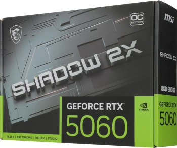 Видеокарта MSI PCI-E 5.0  RTX 5060 8G SHADOW 2X OC