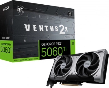 Видеокарта MSI PCI-E 5.0  RTX 5060 TI 16G VENTUS 2X PLUS