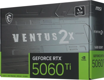 Видеокарта MSI PCI-E 5.0  RTX 5060 TI 16G VENTUS 2X PLUS