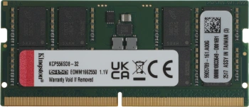 Память DDR5 32GB 5600MHz Kingston  KCP556SD8-32