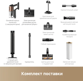 Пылесос моющий Dreame Z-Series Z20 AquaCycle Station