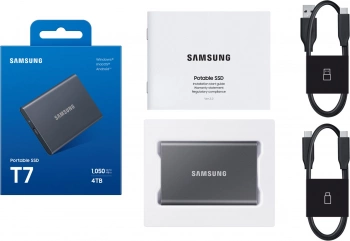Накопитель SSD Samsung USB3.2 Gen2 4TB MU-PC4T0T/WW