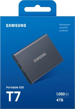 Накопитель SSD Samsung USB3.2 Gen2 4TB MU-PC4T0T/WW