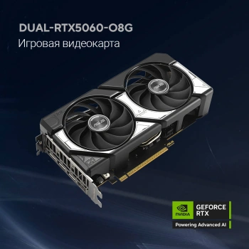 Видеокарта Asus PCI-E 5.0  DUAL-RTX5060-O8G