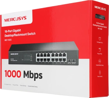 Коммутатор Mercusys  MS116GS