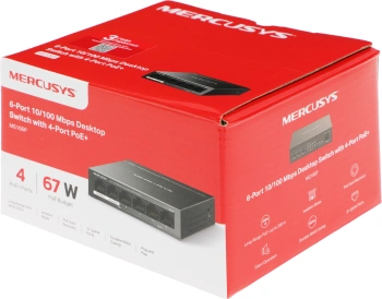 Коммутатор Mercusys  MS106P