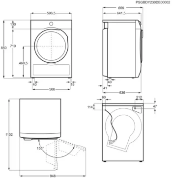 Сушильная машина Electrolux EW9D587KCE
