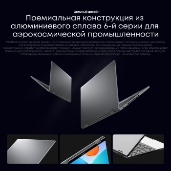 Ноутбук Chuwi MiniBook X N-series N150 16Gb SSD512Gb Intel Graphics 10.51