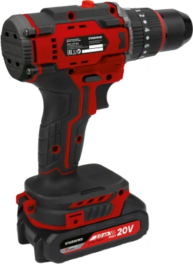 Дрель-шуруповерт Starwind CD20-2.0/2.0hS1