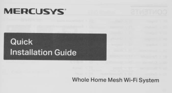 Роутер беспроводной Mercusys Halo H25BE