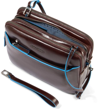 Клатч Piquadro Blue Square AC6902B2R/MO красное дерево натур.кожа