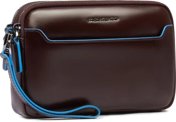 Клатч Piquadro Blue Square AC6901B2R/MO красное дерево натур.кожа