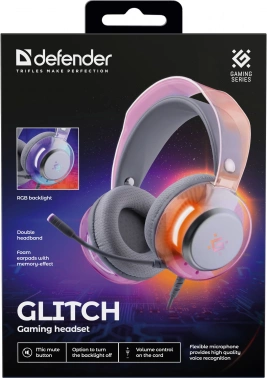 Наушники с микрофоном Defender Glitch