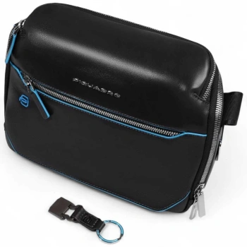 Сумка мужская Piquadro Blue Square CA6900B2/N черная натур.кожа