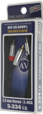 Кабель соединительный аудио Premier 5-334 1.5
