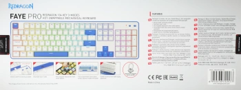 Клавиатура Redragon Faye Pro