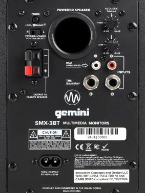 Комплект акустики Gemini SMX-03BT