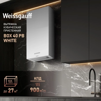Вытяжка каминная Weissgauff Box 40 PB