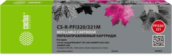 Картридж перезаправляемый струйный Cactus CS-R-PFI320/321M
