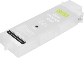 Картридж перезаправляемый струйный Cactus CS-R-PFI320BK-CHIP
