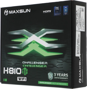 Материнская плата Maxsun Challenger H810ITX WIFI