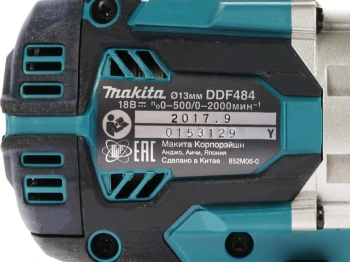 Дрель-шуруповерт Makita DDF484Z