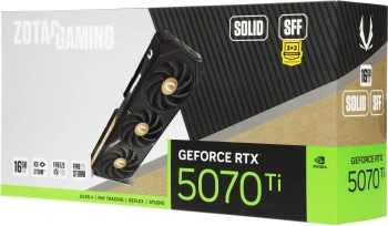 Видеокарта Zotac PCI-E 5.0  RTX 5070TI SOLID SFF