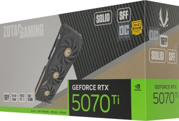 Видеокарта Zotac PCI-E 5.0  RTX 5070TI SOLID SFF OC