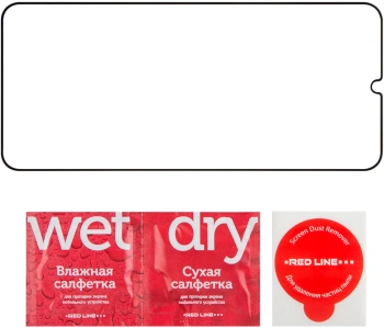 Защитное стекло для экрана Redline прозрачный для Honor 400 2.5D 1шт. (УТ000042236)