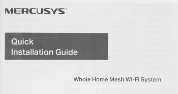 Бесшовный Mesh роутер Mercusys Halo H27BE