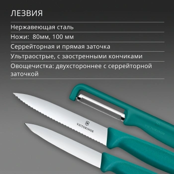 Набор ножей кухон. Victorinox Swiss Classic 6.7114.33C1