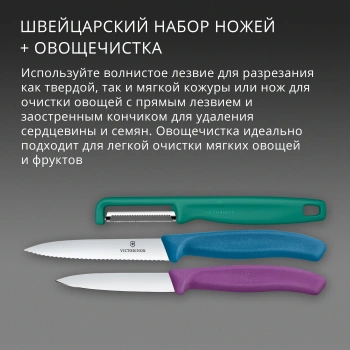 Набор ножей кухон. Victorinox Swiss Classic 6.7116.33C1