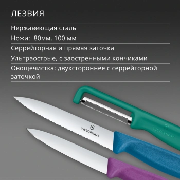 Набор ножей кухон. Victorinox Swiss Classic 6.7116.33C1