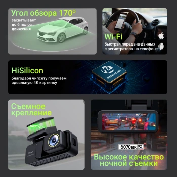 Видеорегистратор Digma FreeDrive 950DW