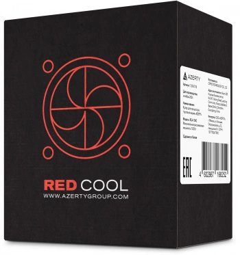 Устройство охлаждения(кулер) Azerty Red Cool RCA-100C