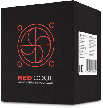 Устройство охлаждения(кулер) Azerty Red Cool RCA-160C