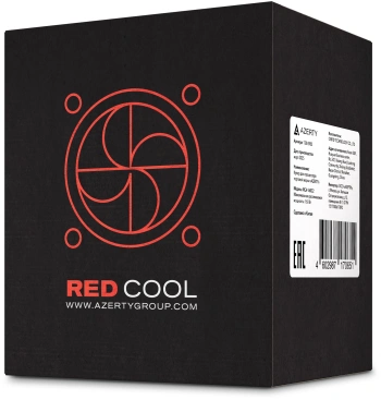 Устройство охлаждения(кулер) Azerty Red Cool RCA-160C2